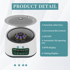 LC-400 RP PRF Centrifuge Machine, 500-4000rpm, 1717×g, Plasma