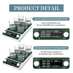 MMS-6Pro Multi Position Magnetic Stirrer, 6-Station, 50-1500RPM