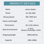 MVM Hands-Free Vortex Paint Shaker Mixer, 2400RPM