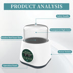 WB-2 Digital Lab Water Bath 2L, 100°C, Teflon Coating, Timer